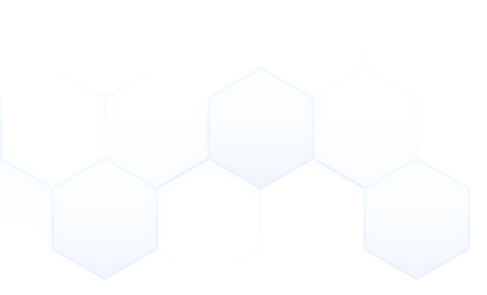 honeycomb-shaped hexagons